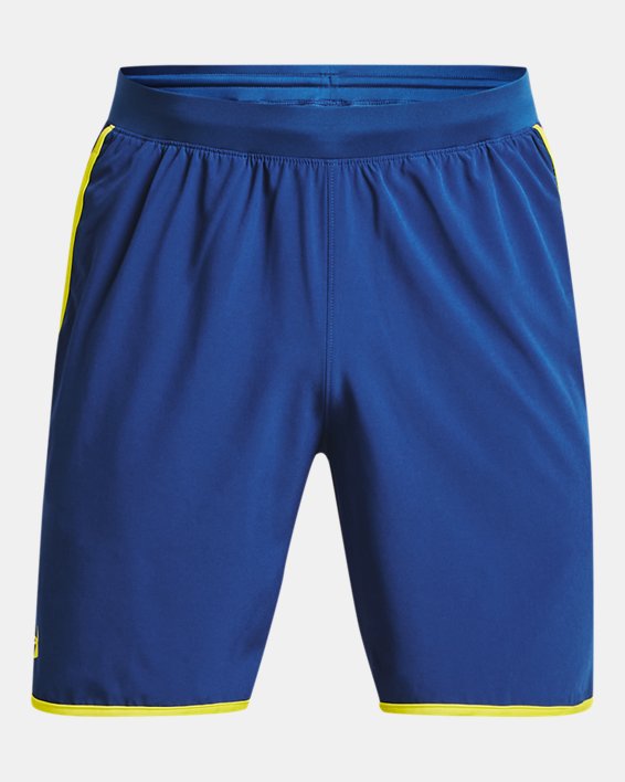 Men's UA HIIT Woven 8" Shorts, Blue, pdpMainDesktop image number 5